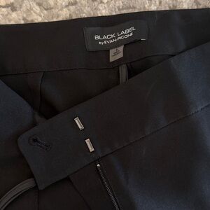 Pair of Evan picone trousers. BLACK.  8